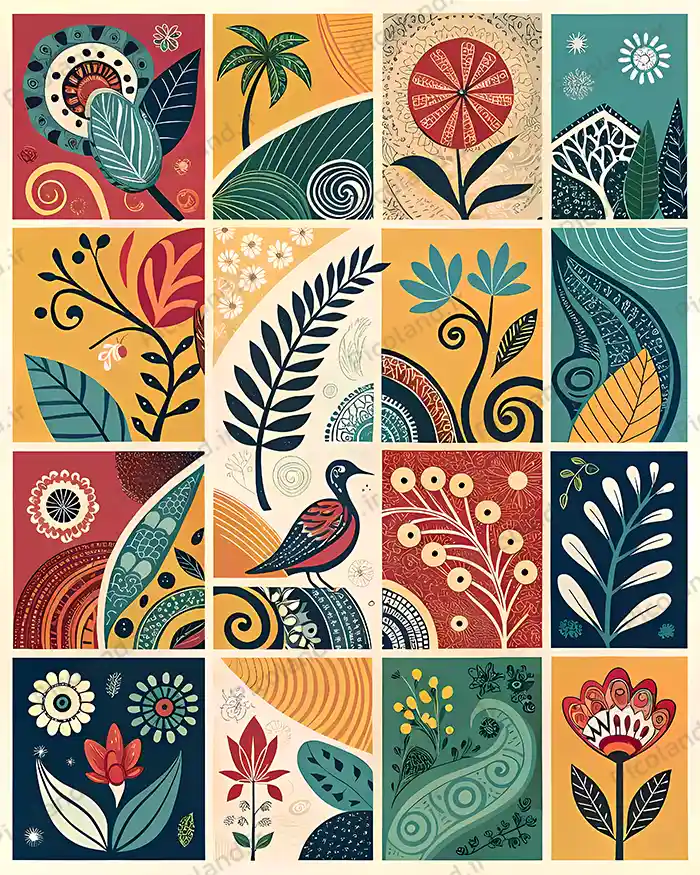 تصویر با کیفیت 4K طرح جلد دفتر سنتی کد0163