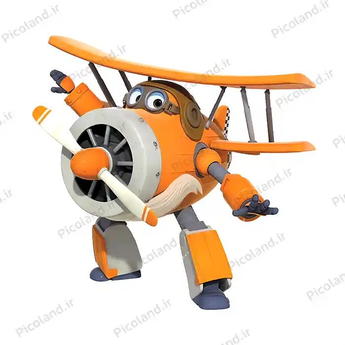تصویر با کیفیت 4K کارتون هواپیماها کد0196