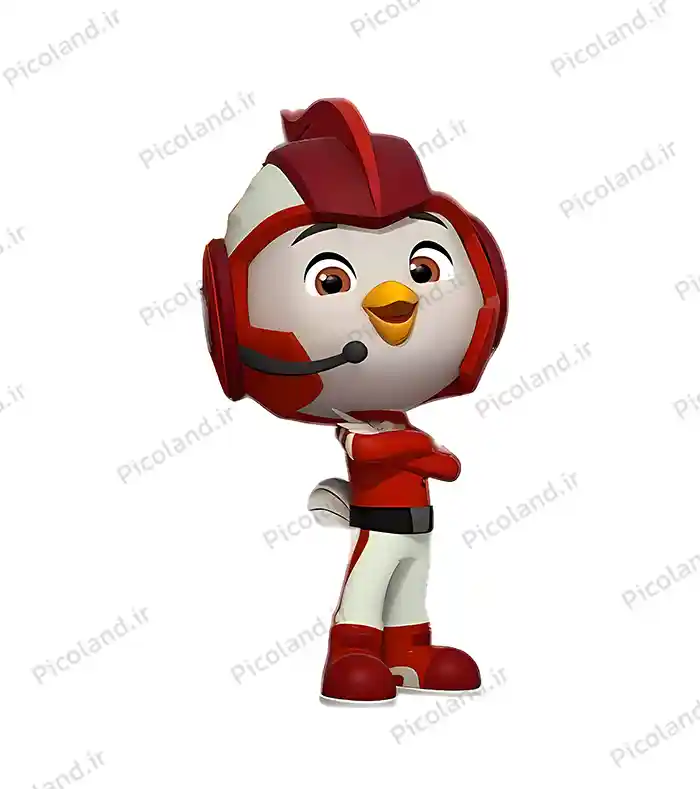 تصویر با کیفیت 4K کارتون پرنده ها کد0197