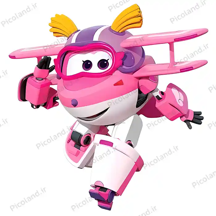 تصویر با کیفیت 4K کارتون هواپیما ها کد0204