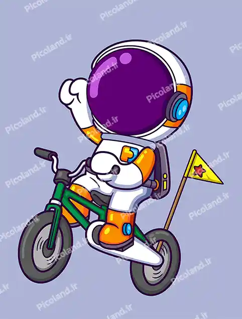 عکس با کیفیت 5K پسر فضانورد کد0328