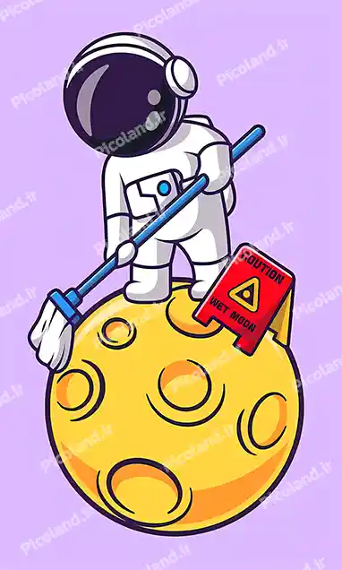 عکس با کیفیت 5K پسر فضانورد کد0330