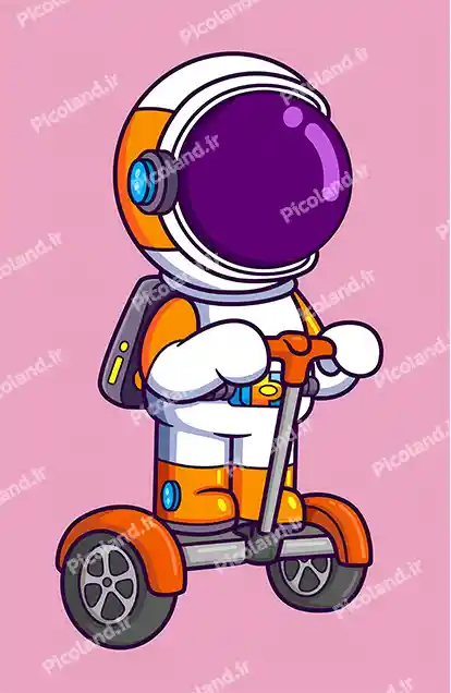 عکس با کیفیت 5K پسر فضانورد کد0330