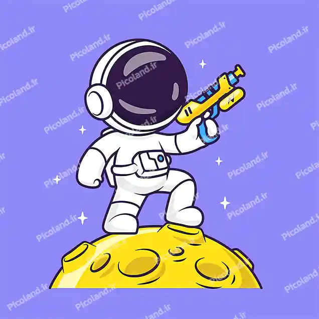 عکس با کیفیت 5K پسر فضانورد کد0332