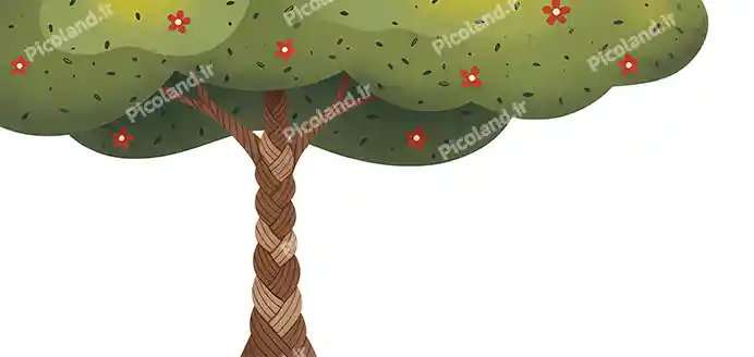 عکس با کیفیت 4K نقاشی مینیمال درخت کد0368