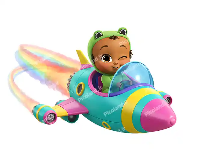 عکس با کیفیت 4K کارتون بچه رییس فضانورد کد0375