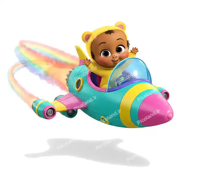 عکس با کیفیت 4K کارتون بچه رییس فضانورد کد0376