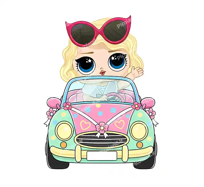 عکس با کیفیت HD دختر کیوت گروه ال او ال سوار ماشین کد0445