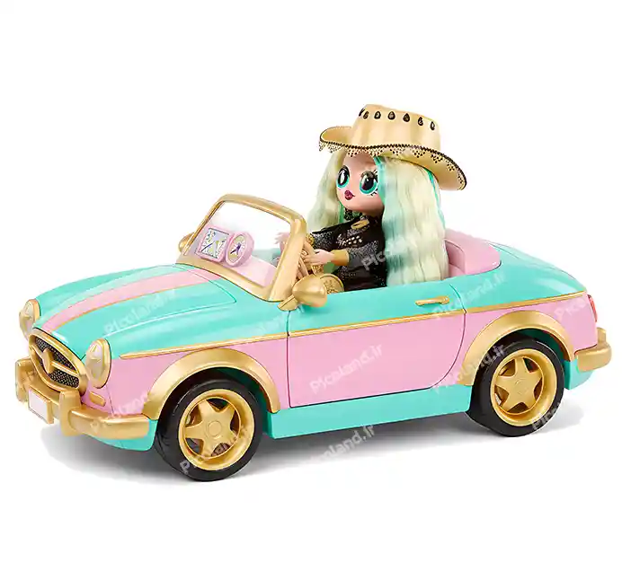 عکس با کیفیت 4K دختر کیوت گروه ال او ال سوار ماشین کد0449