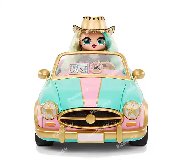 عکس با کیفیت 5K دختر کیوت گروه ال او ال سوار ماشین کد0450