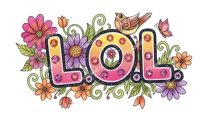 عکس با کیفیت HD لوگو گروه ال او ال کد0477